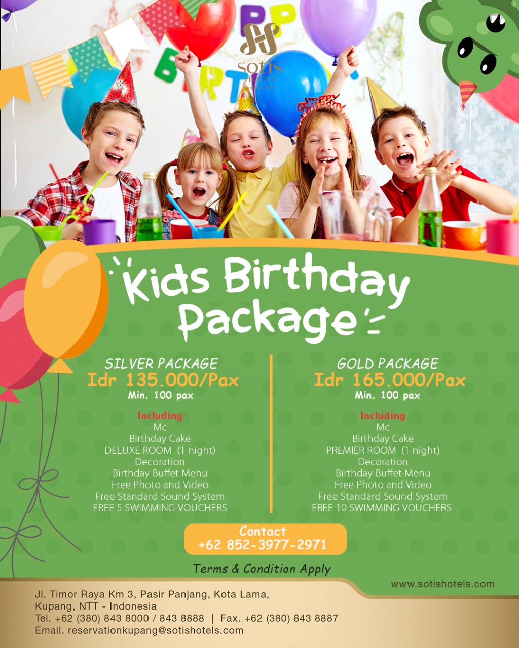 Kids Birhday Package